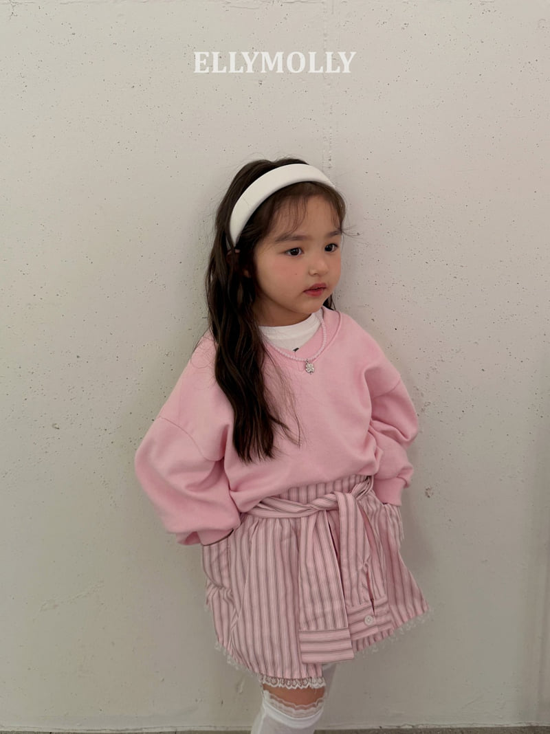 Ellymolly - Korean Children Fashion - #fashionkids - School V-Neck Sweatshirt - 11