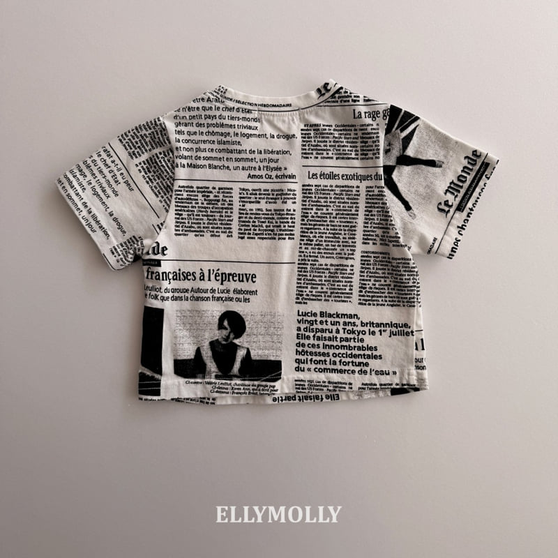 Ellymolly - Korean Children Fashion - #discoveringself - Paper Pop Tee - 4