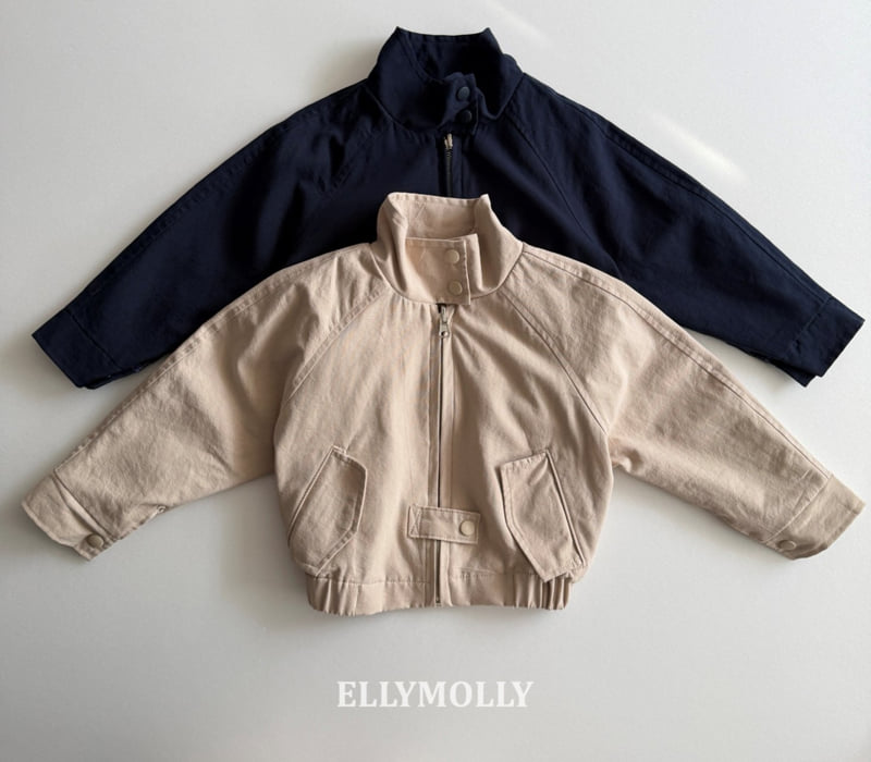 Ellymolly - Korean Children Fashion - #fashionkids - Archive Tab Blouson (Junior)