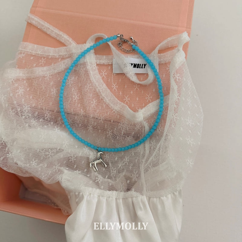 Ellymolly - Korean Children Fashion - #discoveringself - Horse Bead Necklace - 4