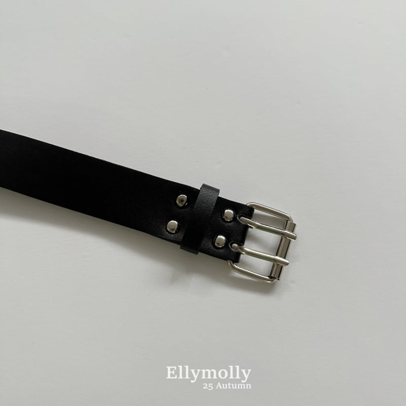 Ellymolly - Korean Children Fashion - #fashionkids - Two-Line Stud Belt - 3