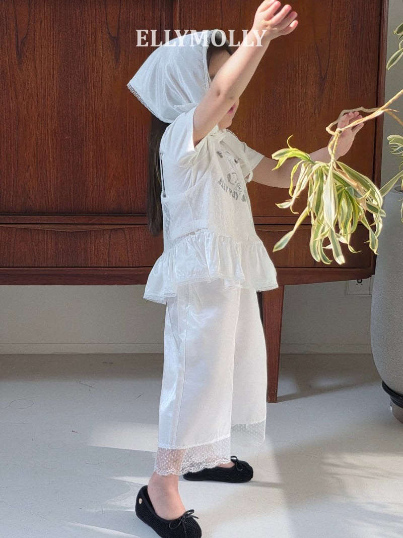Ellymolly - Korean Children Fashion - #kidsshorts - Swing Lace Pants - 10
