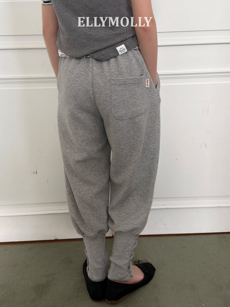 Ellymolly - Korean Children Fashion - #kidsshorts - Button Rib Pants - 9