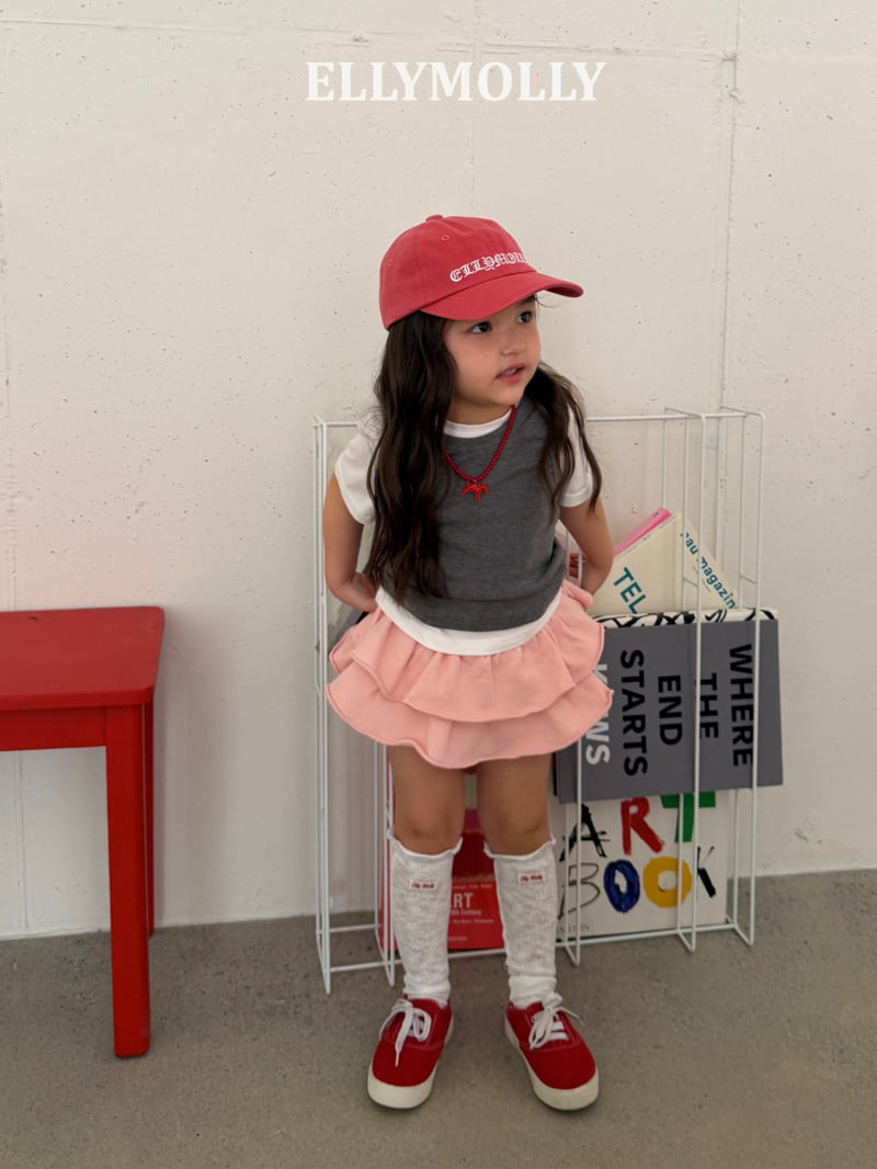 Ellymolly - Korean Children Fashion - #kidsshorts - Glow Ruffle Skirt - 11
