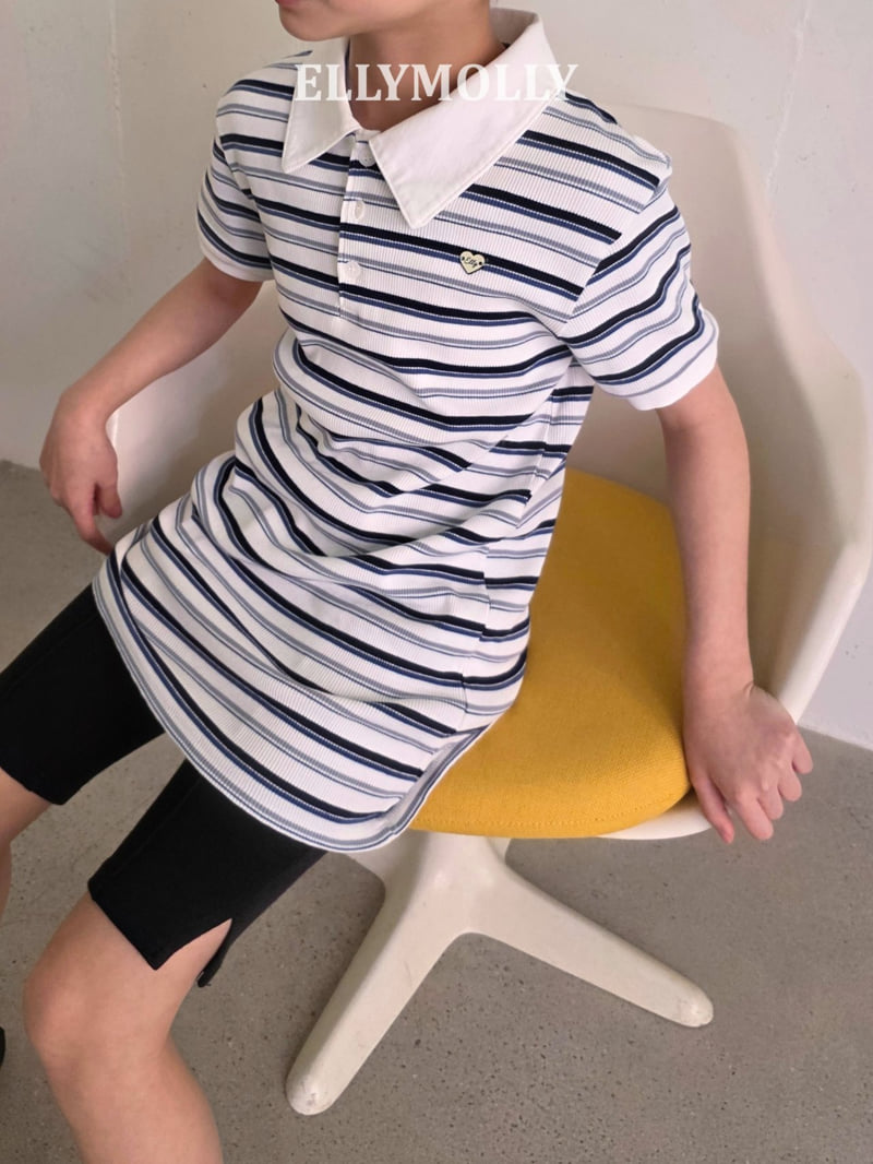 Ellymolly - Korean Children Fashion - #kidsshorts - Picnic Collar One-piece - 10