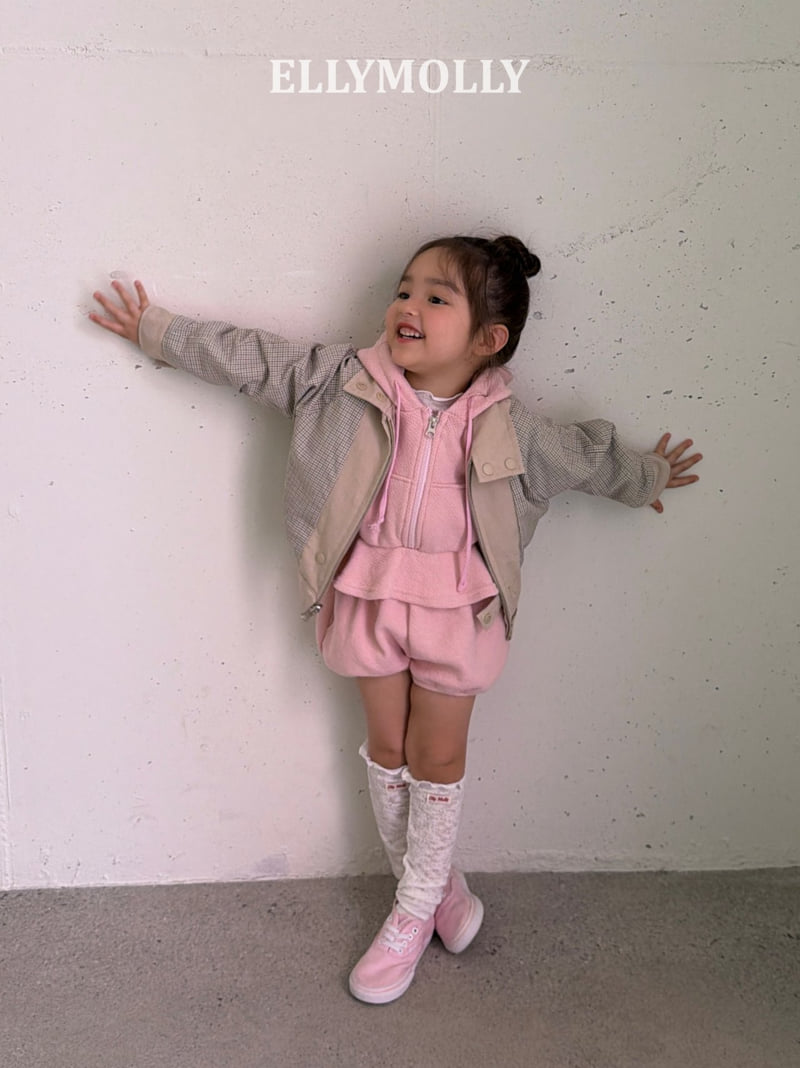 Ellymolly - Korean Children Fashion - #kidsshorts - Flare Hood Vest - 9