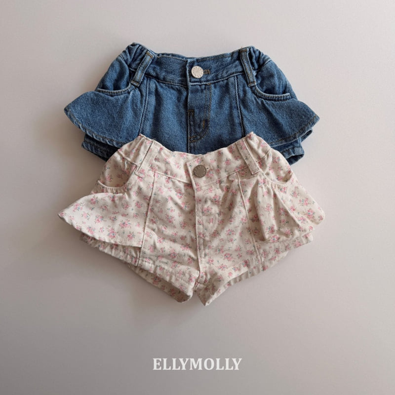 Ellymolly - Korean Children Fashion - #kidsshorts - Celeb Frill Pants