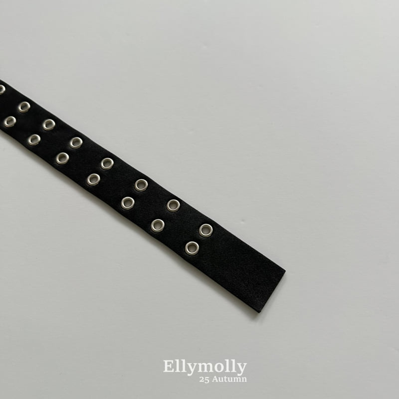 Ellymolly - Korean Children Fashion - #fashionkids - Two-Line Stud Belt - 4