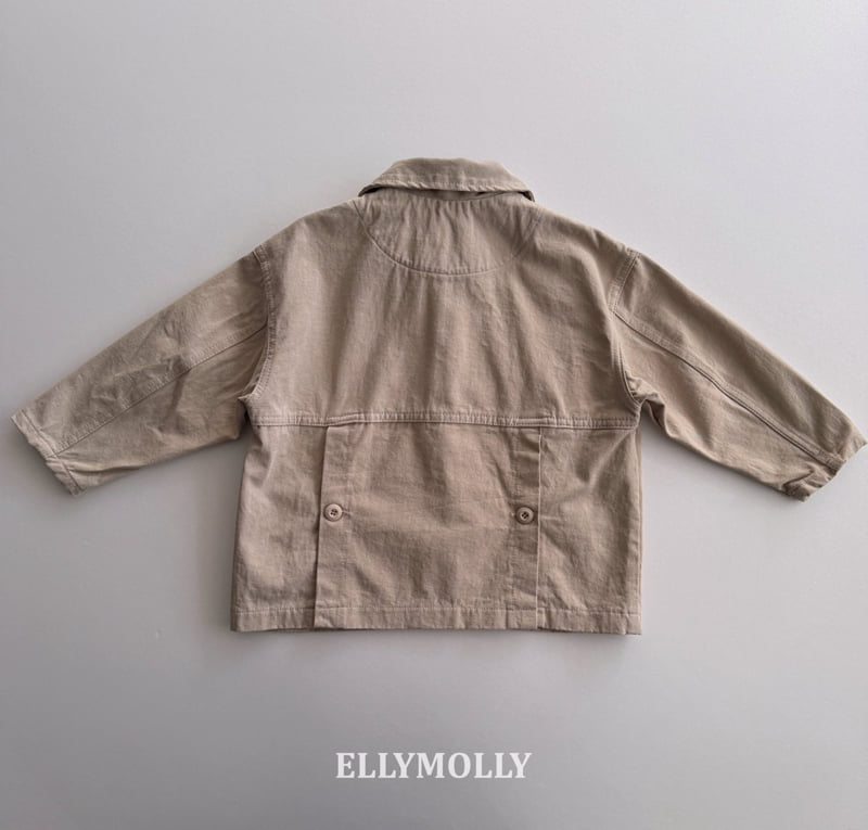 Ellymolly - Korean Children Fashion - #kidsstore - Breeze Slit Jacket (Kids) - 5