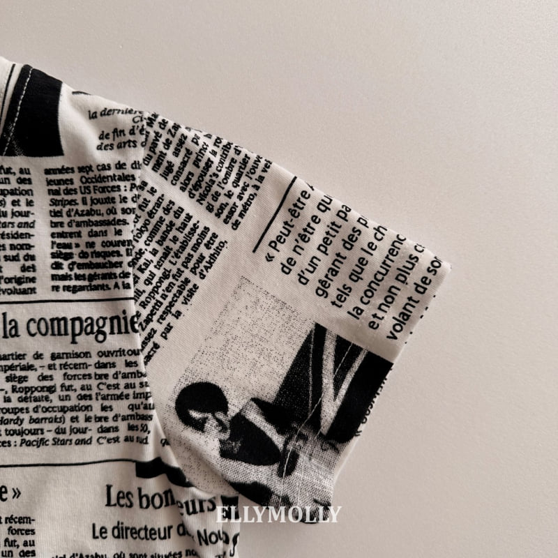 Ellymolly - Korean Children Fashion - #kidsstore - Paper Pop Tee - 6