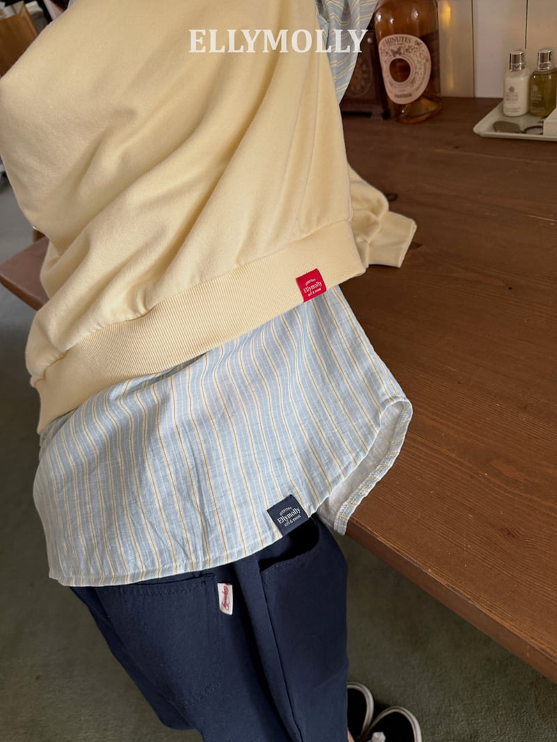 Ellymolly - Korean Children Fashion - #kidsstore - Clear Stripe Shirt - 11