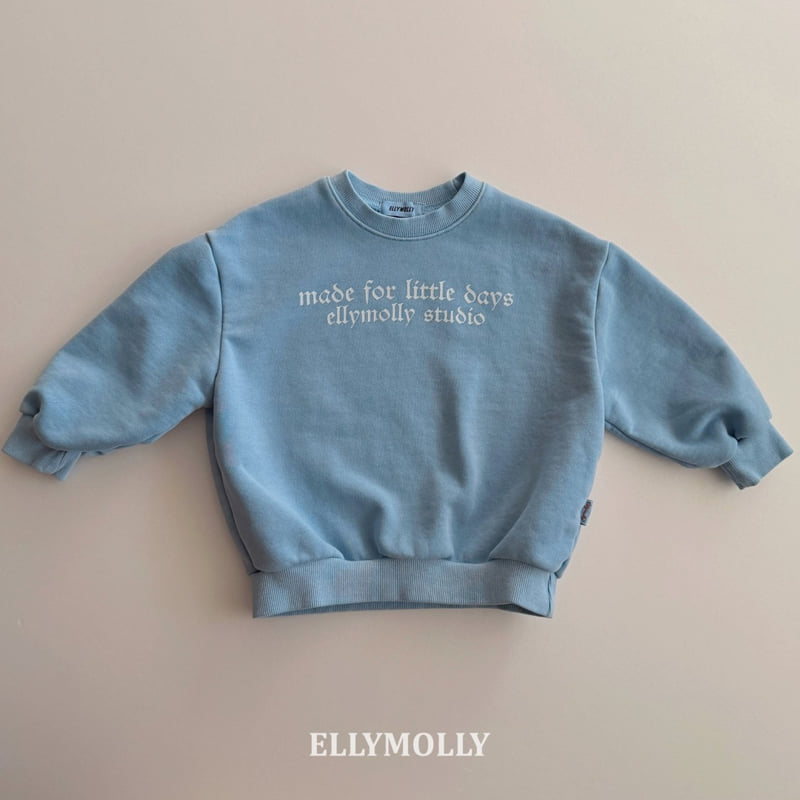 Ellymolly - Korean Children Fashion - #kidsstore - Hearts Dye Sweatshirt - 6