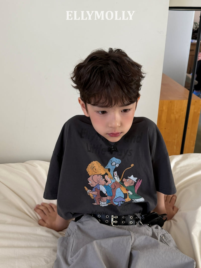 Ellymolly - Korean Children Fashion - #kidsstore - Two-Line Stud Belt - 5