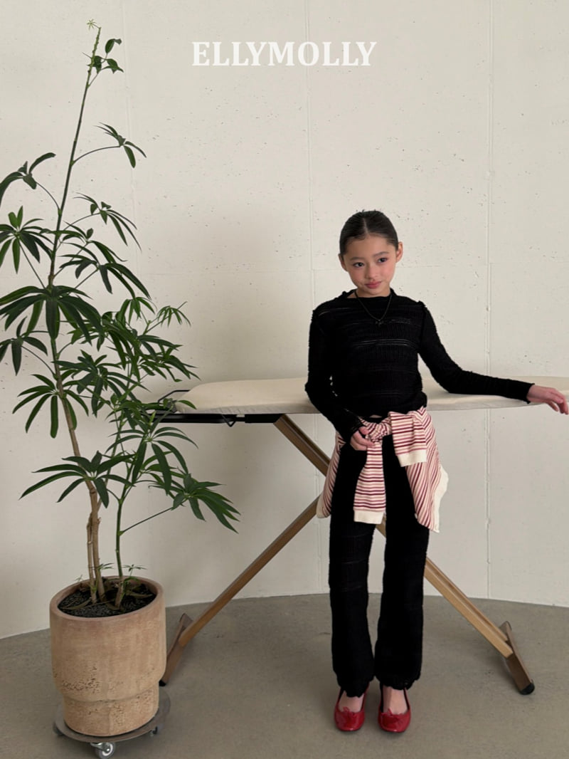 Ellymolly - Korean Children Fashion - #kidzfashiontrend - Sunny Lace Bootcut Pants