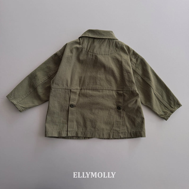 Ellymolly - Korean Children Fashion - #kidzfashiontrend - Breeze Slit Jacket (Kids) - 6