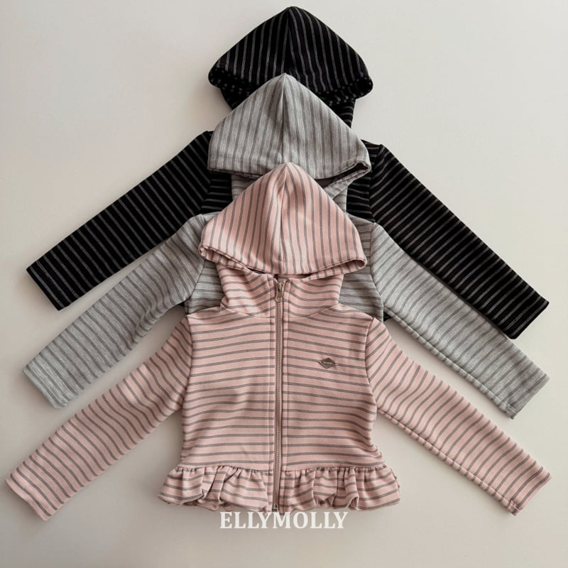 Ellymolly - Korean Children Fashion - #kidzfashiontrend - Marshmallow Balloon Hooded Jumper
