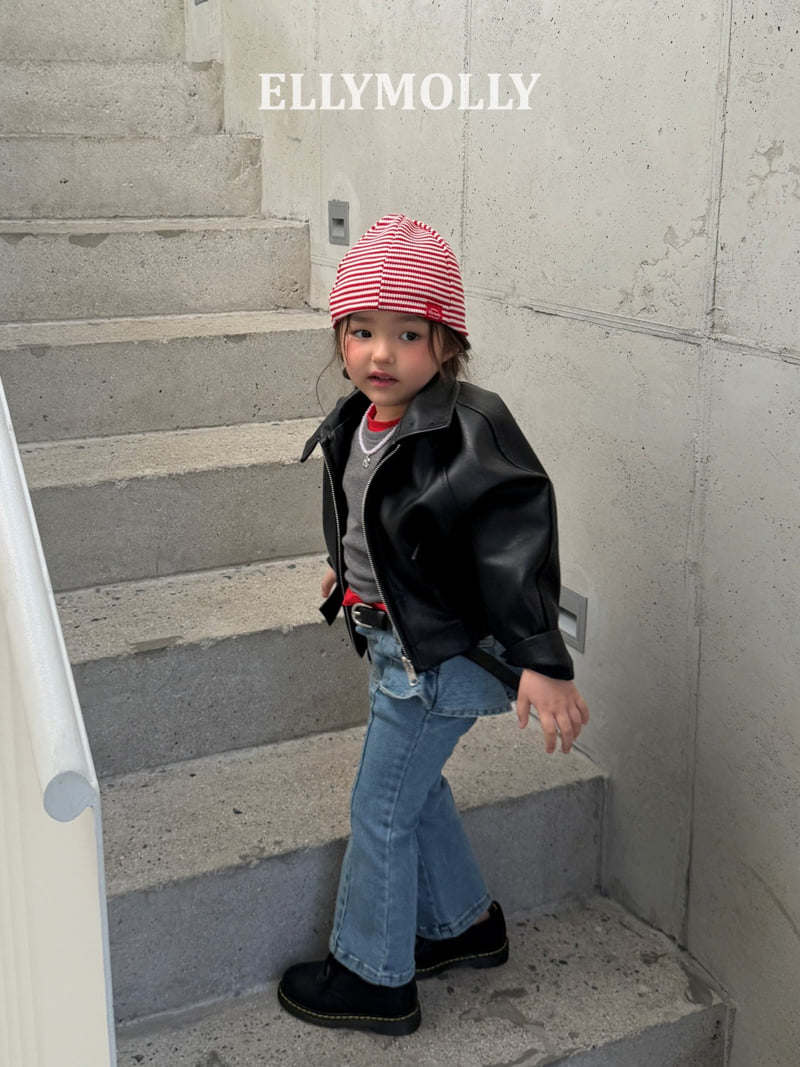 Ellymolly - Korean Children Fashion - #kidzfashiontrend - Archive Tab Blouson (Junior) - 8