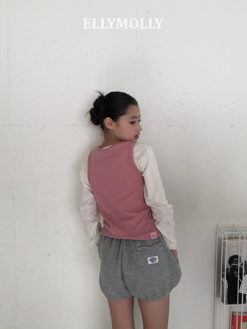 Ellymolly - Korean Children Fashion - #littlefashionista - Heart Day Bloomers - 12