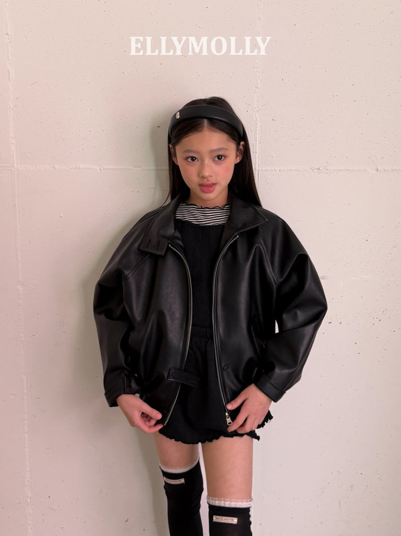 Ellymolly - Korean Children Fashion - #littlefashionista - Archive Tab Blouson (Kids) - 11