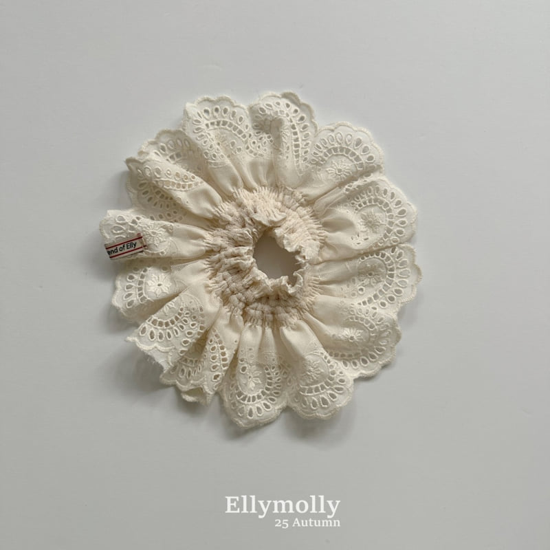 Ellymolly - Korean Children Fashion - #littlefashionista - Flower Scrunchie - 2