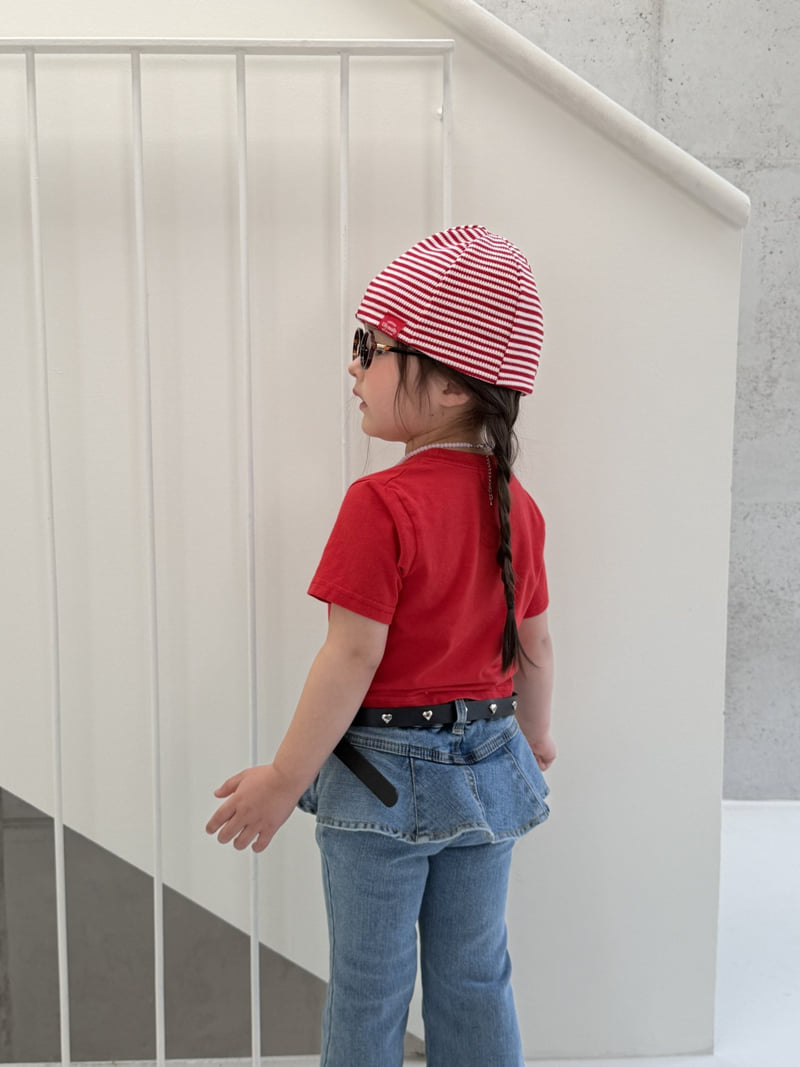 Ellymolly - Korean Children Fashion - #littlefashionista - Heart Belt - 8