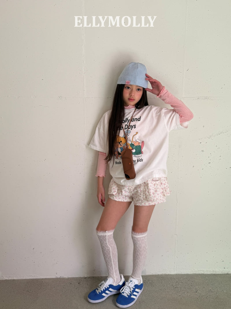 Ellymolly - Korean Children Fashion - #magicofchildhood - Happy Crew Boxy Tee - 11