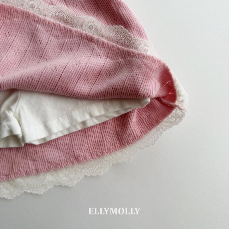 Ellymolly - Korean Children Fashion - #magicofchildhood - Emilia Eyelet Skirt - 8