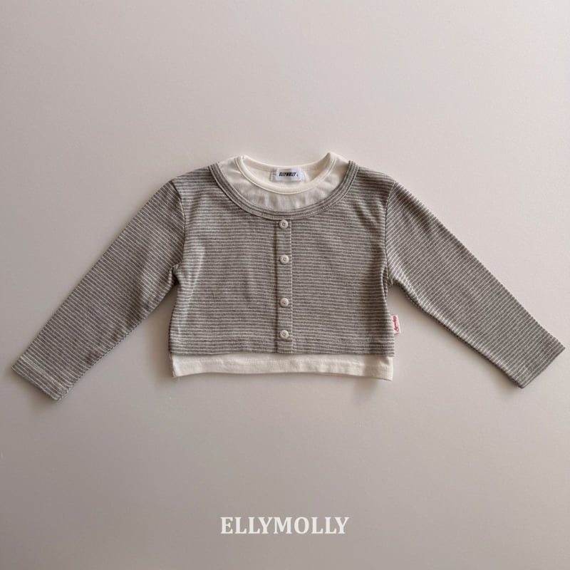 Ellymolly - Korean Children Fashion - #magicofchildhood - Madeleine Stripe Top - 5