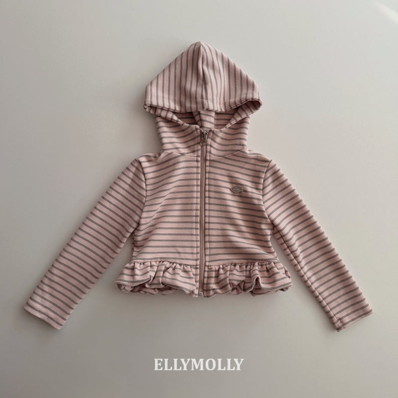 Ellymolly - Korean Children Fashion - #littlefashionista - Marshmallow Balloon Hooded Jumper - 4