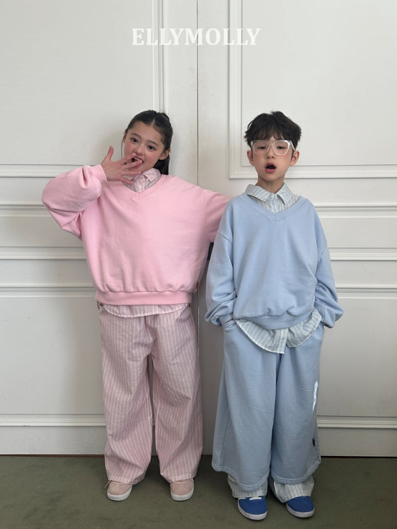 Ellymolly - Korean Children Fashion - #magicofchildhood - French Sweat Pants - 11
