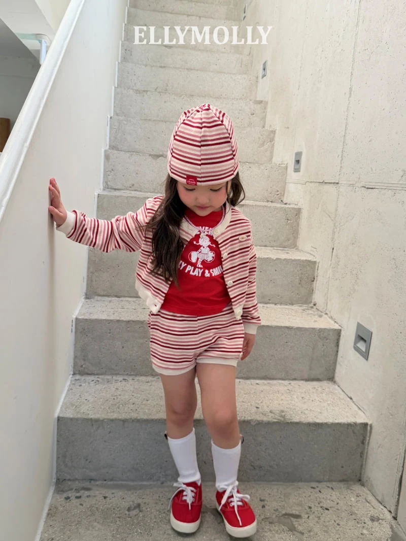 Ellymolly - Korean Children Fashion - #minifashionista - Switch Line Cardigan - 7