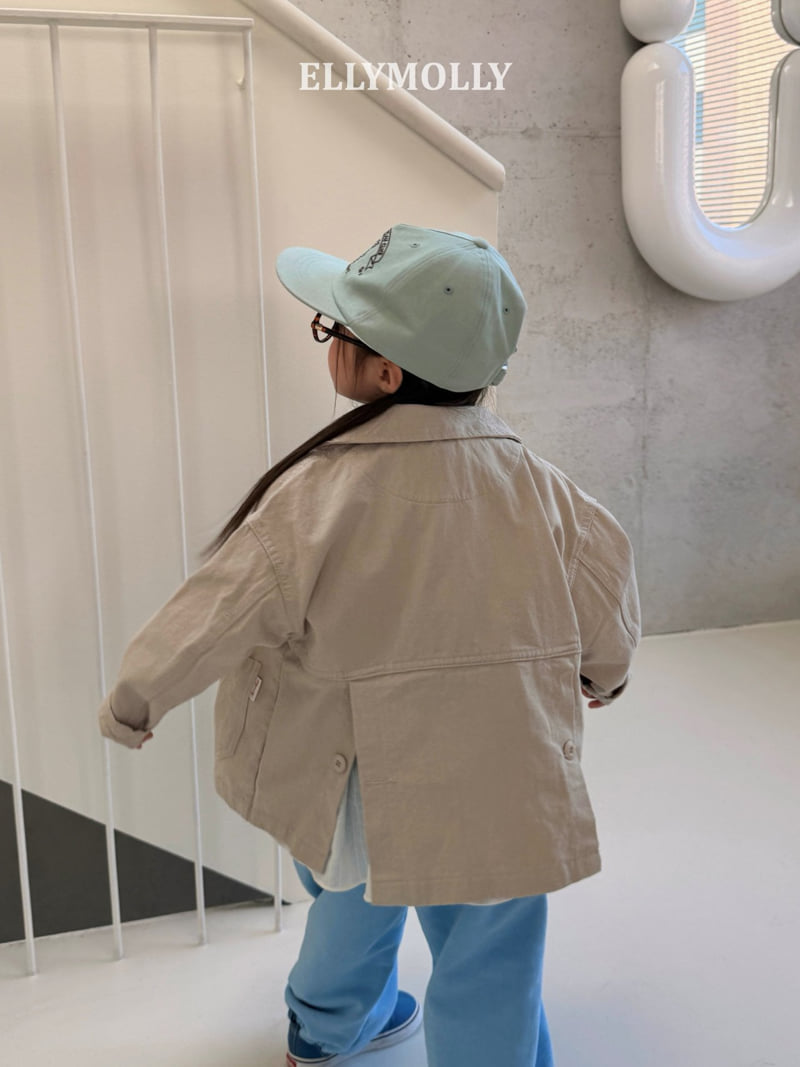 Ellymolly - Korean Children Fashion - #minifashionista - Breeze Slit Jacket (Kids) - 10