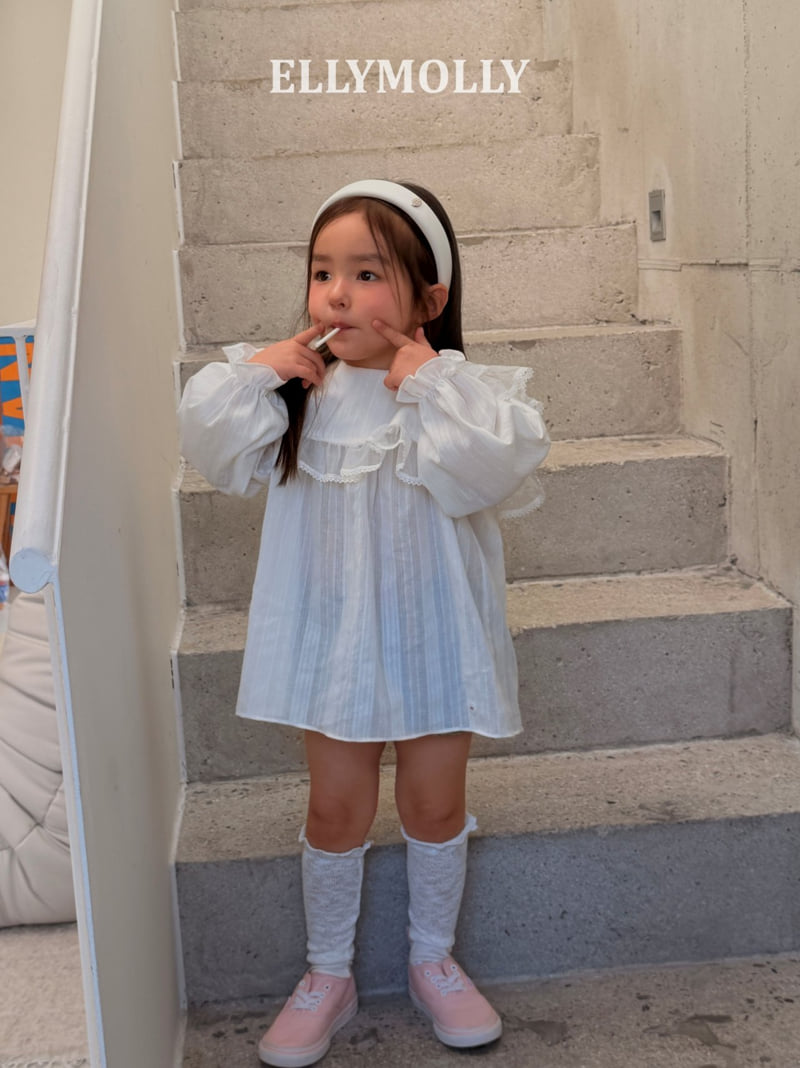 Ellymolly - Korean Children Fashion - #minifashionista - Aileen Sailor Blouse - 8