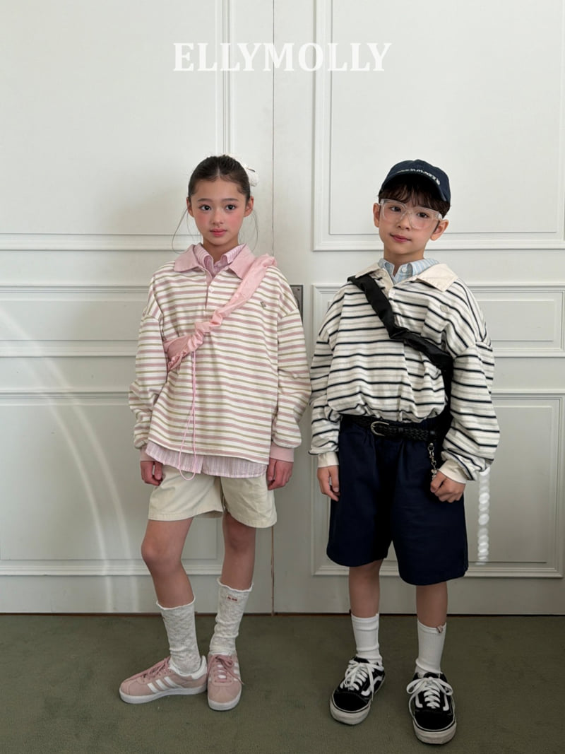 Ellymolly - Korean Children Fashion - #prettylittlegirls - Jelly Collar Tee - 10