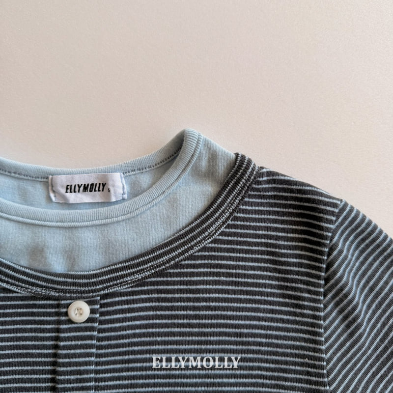 Ellymolly - Korean Children Fashion - #prettylittlegirls - Madeleine Stripe Top - 7