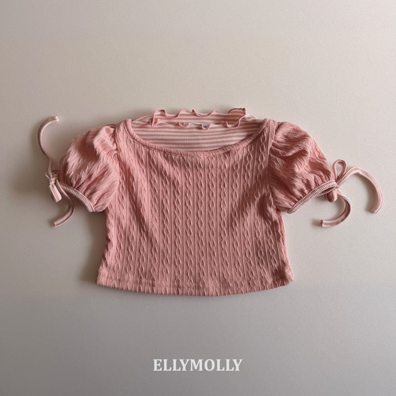 Ellymolly - Korean Children Fashion - #prettylittlegirls - Coco Puff Top - 5