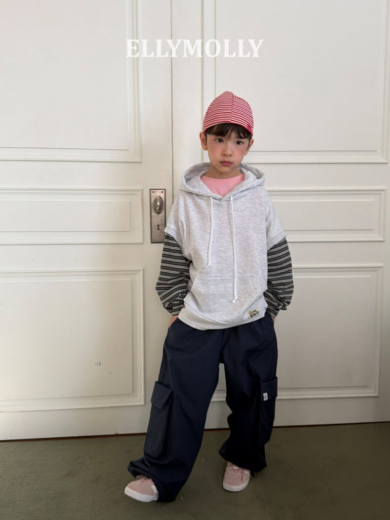 Ellymolly - Korean Children Fashion - #prettylittlegirls - Washer Rolling Cargo Pants - 12