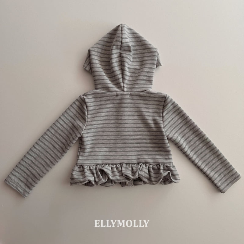 Ellymolly - Korean Children Fashion - #prettylittlegirls - Marshmallow Balloon Hooded Jumper - 6