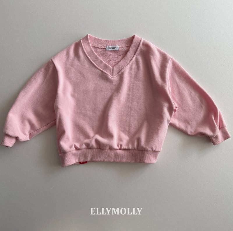 Ellymolly - Korean Children Fashion - #prettylittlegirls - School V-Neck Sweatshirt - 3