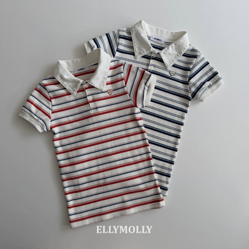 Ellymolly - Korean Children Fashion - #prettylittlegirls - Picnic Collar One-piece