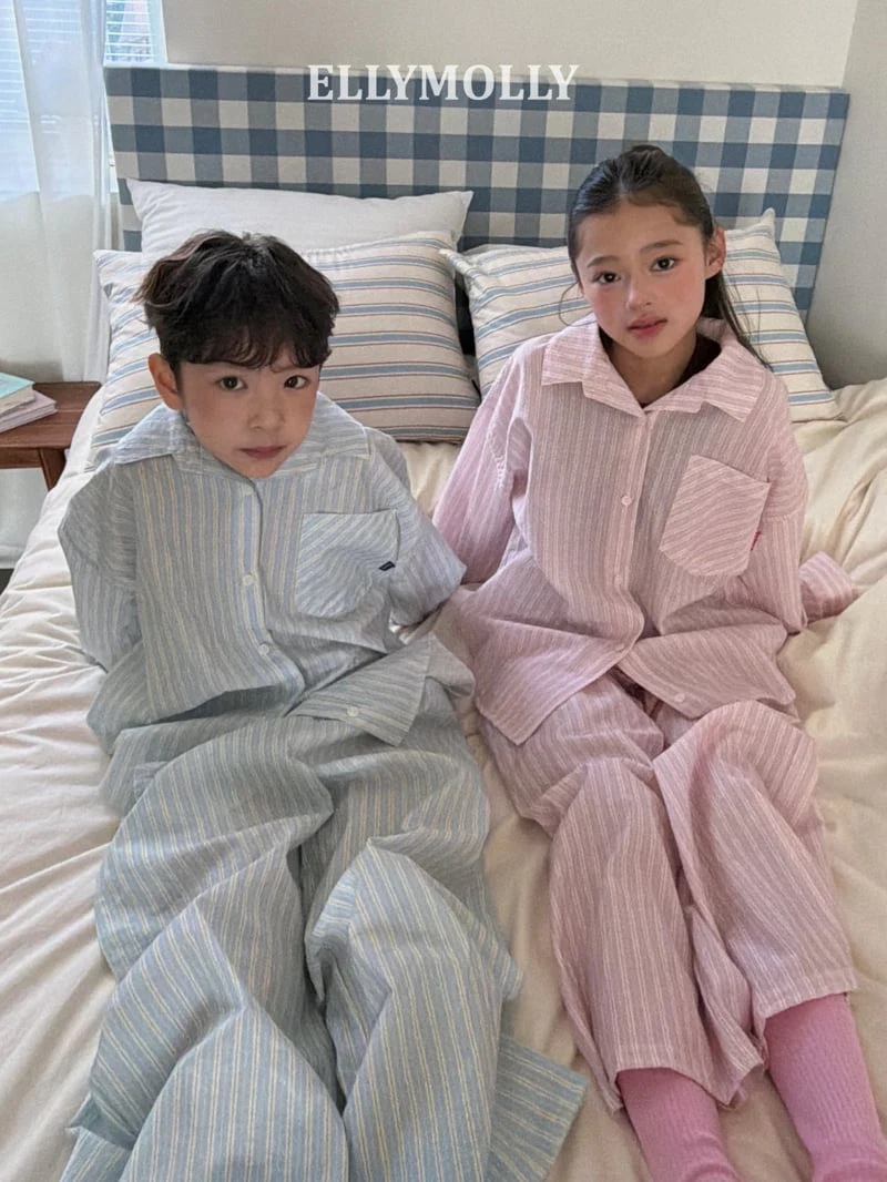 Ellymolly - Korean Children Fashion - #prettylittlegirls - Clear Stripe Pants - 11