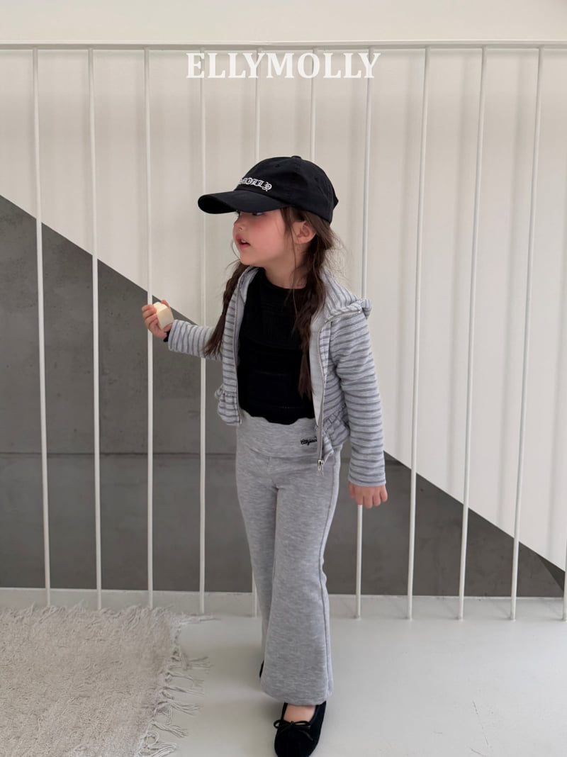 Ellymolly - Korean Children Fashion - #stylishchildhood - Marshmallow Bootcut Pants - 7
