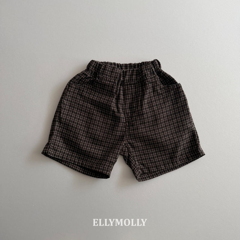 Ellymolly - Korean Children Fashion - #stylishchildhood - Day Fit Check Shorts - 5