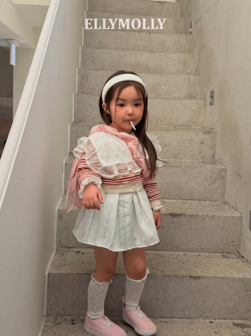 Ellymolly - Korean Children Fashion - #stylishchildhood - Aileen Sailor Blouse - 12