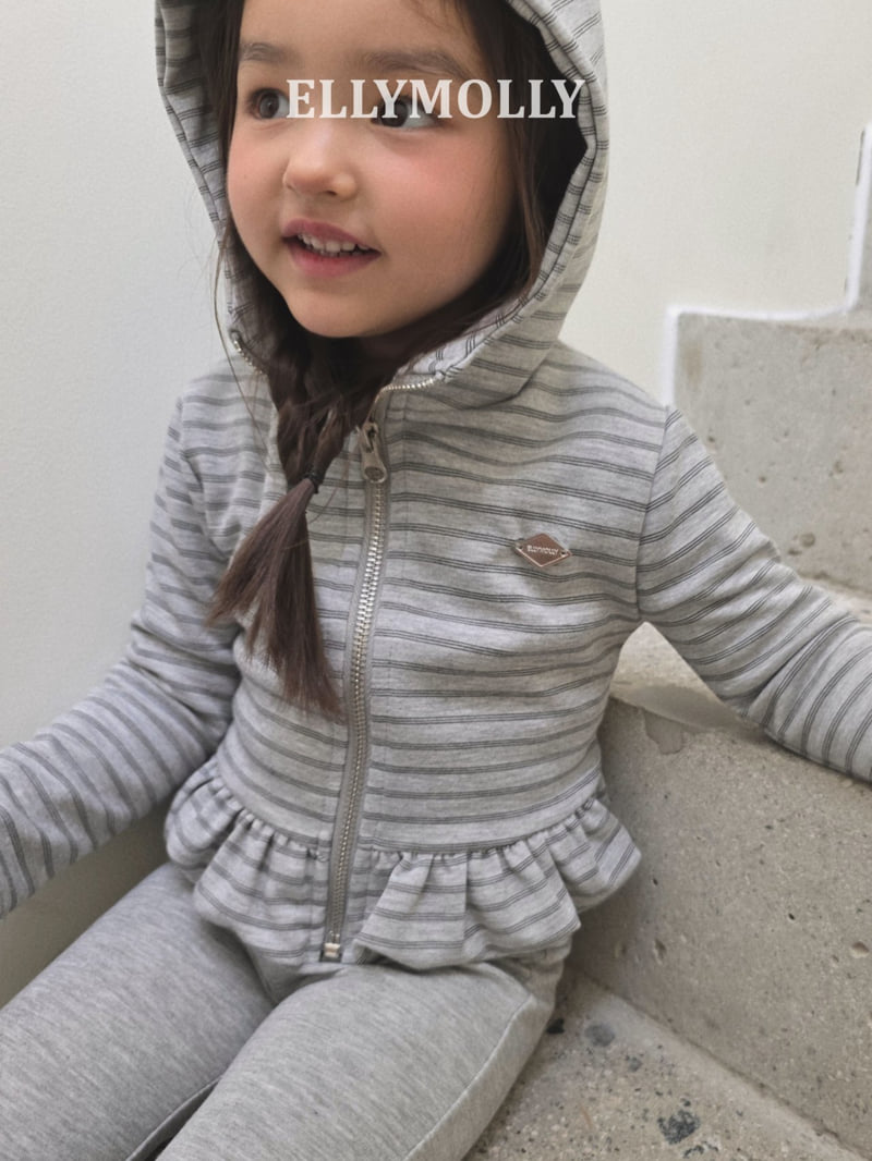 Ellymolly - Korean Children Fashion - #stylishchildhood - Marshmallow Balloon Hooded Jumper - 9