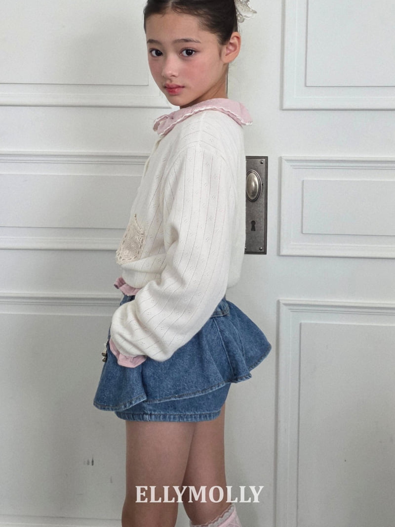 Ellymolly - Korean Children Fashion - #stylishchildhood - Celeb Frill Pants - 11