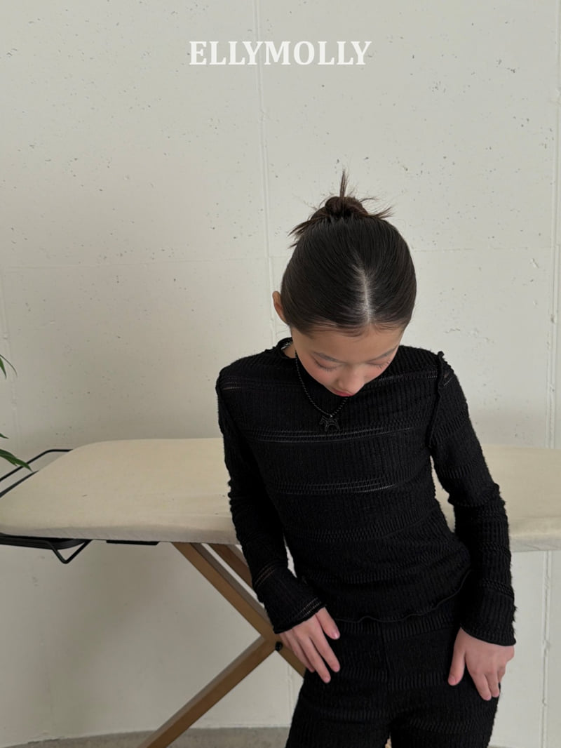 Ellymolly - Korean Children Fashion - #stylishchildhood - Sunny Lace Top - 9