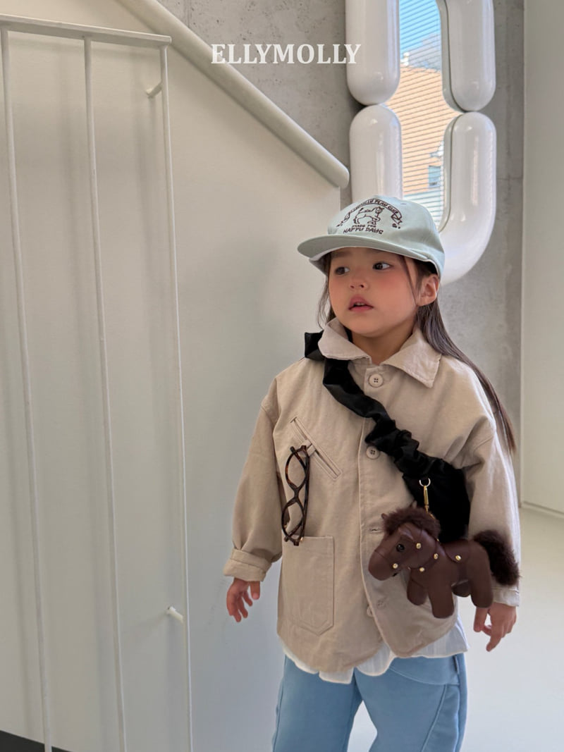 Ellymolly - Korean Children Fashion - #todddlerfashion - Breeze Slit Jacket (Junior) - 11