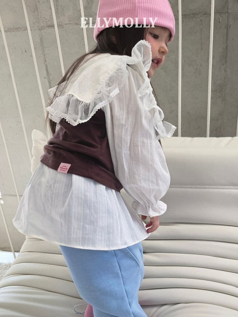 Ellymolly - Korean Children Fashion - #todddlerfashion - Aileen Sailor Blouse - 10