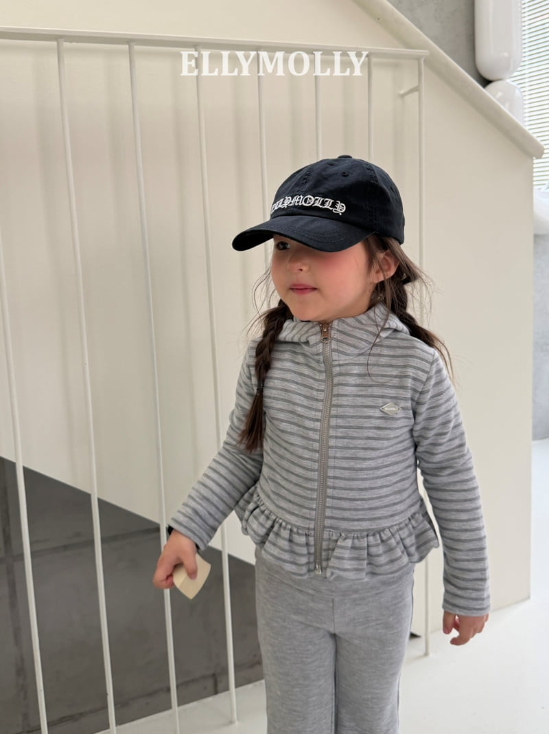 Ellymolly - Korean Children Fashion - #todddlerfashion - Marshmallow Balloon Hooded Jumper - 7